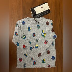 NWT - Stella McCartney Kids Super Hero Long Sleeve Top